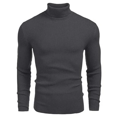 Maglione da uomo caldo tinta unita