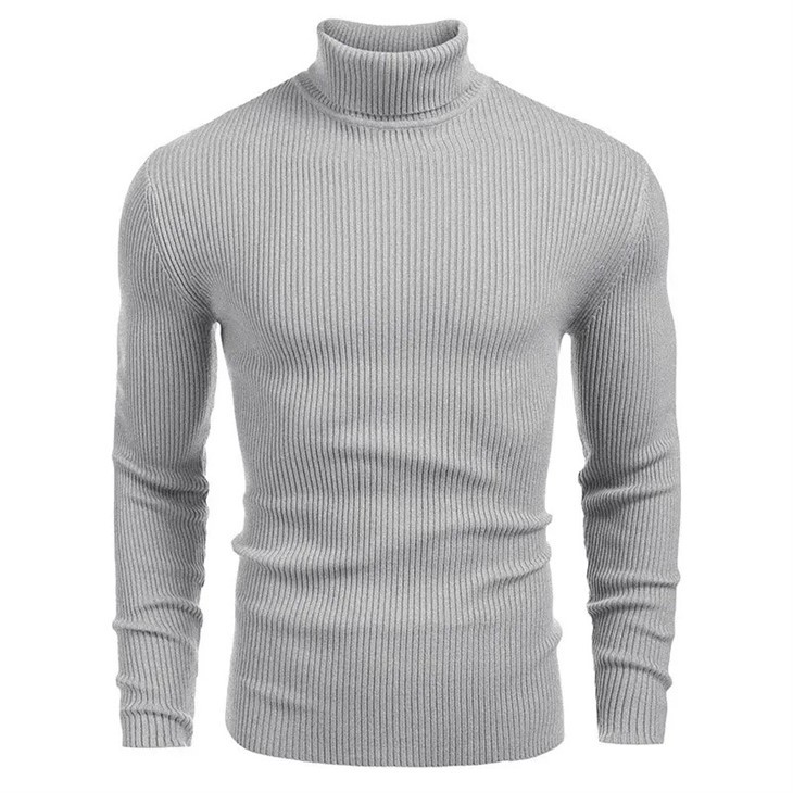 Solid Color Warm Men Sweater
